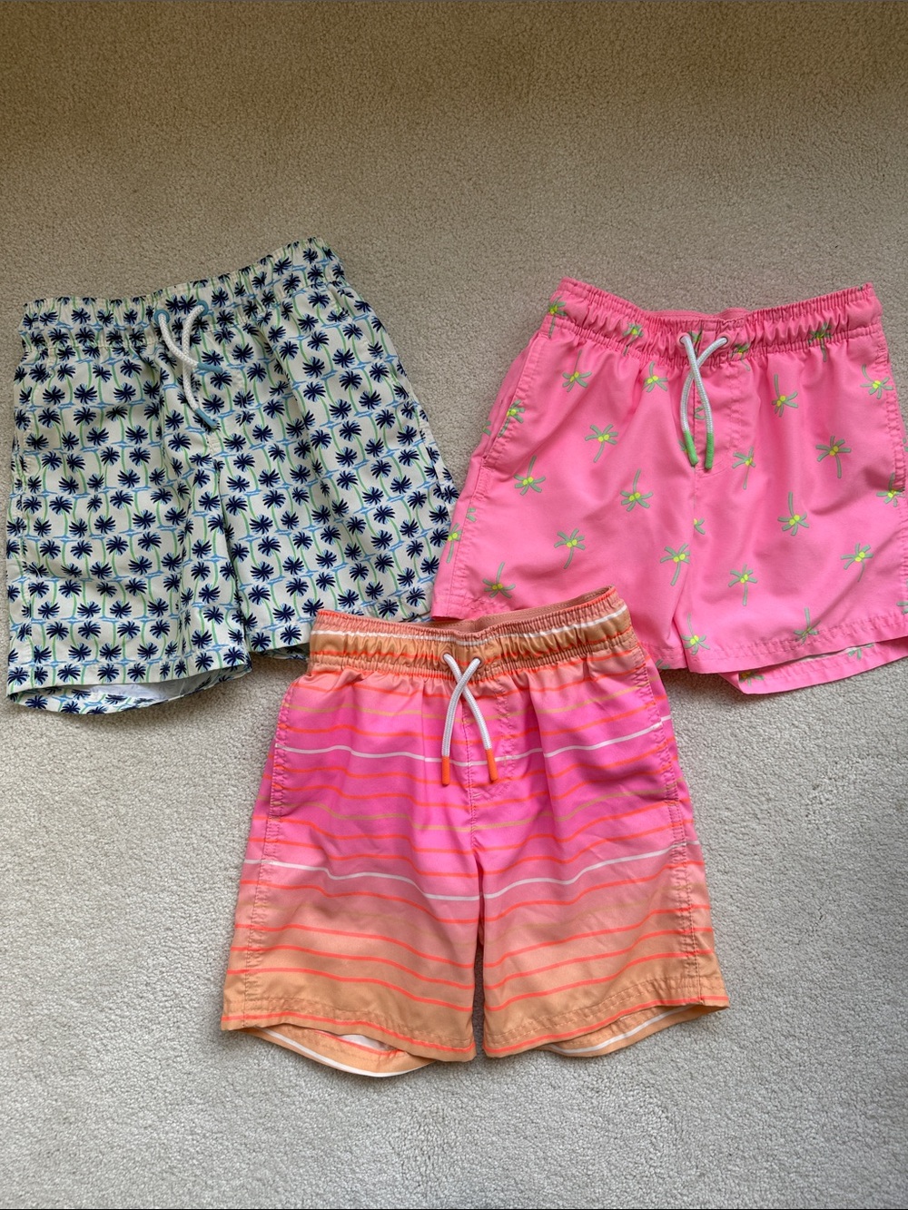 Cat & Jack Boys’ 3-Bundle Swim Trunks